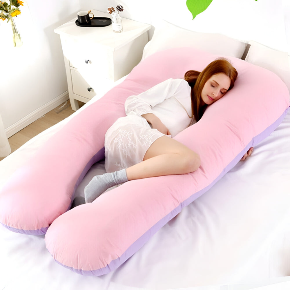 Body Pillow Pregnancy Side Sleeper Support Cushion | Meowbutter