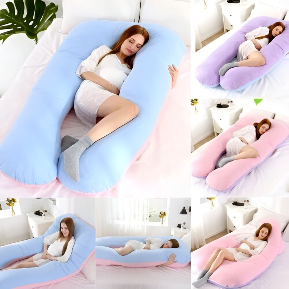 Body Pillow Pregnancy Side Sleeper Support Cushion | Meowbutter