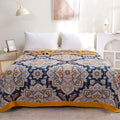 BohemiaCotton 100% Cotton Blanket — Tightly Woven, Plush Texture