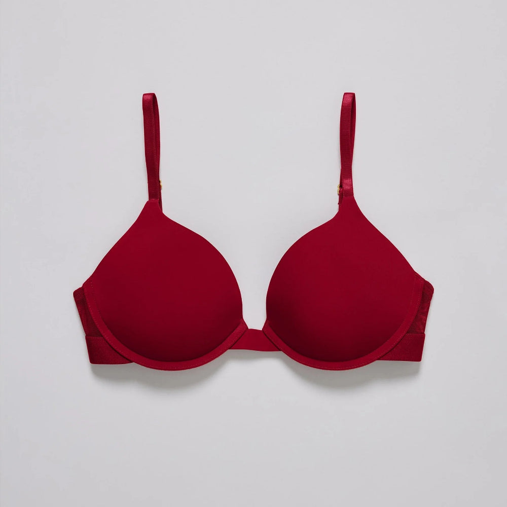 Soutien-gorge push-up rehaussant pour femme — Maintien élégant à armatures