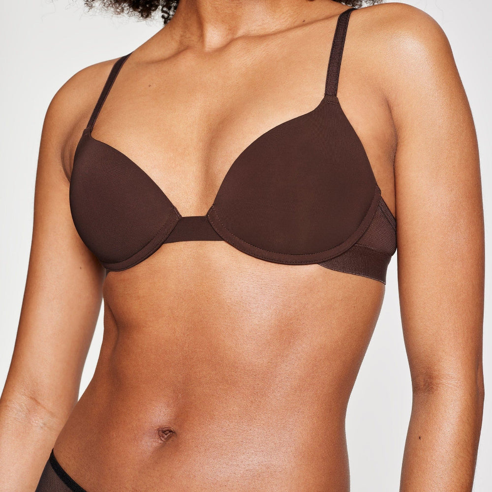 Soutien-gorge push-up rehaussant pour femme — Maintien élégant à armatures