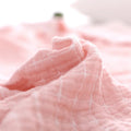 BreezyCotton Cotton Blanket — Lightweight, Breathable Mesh Throw