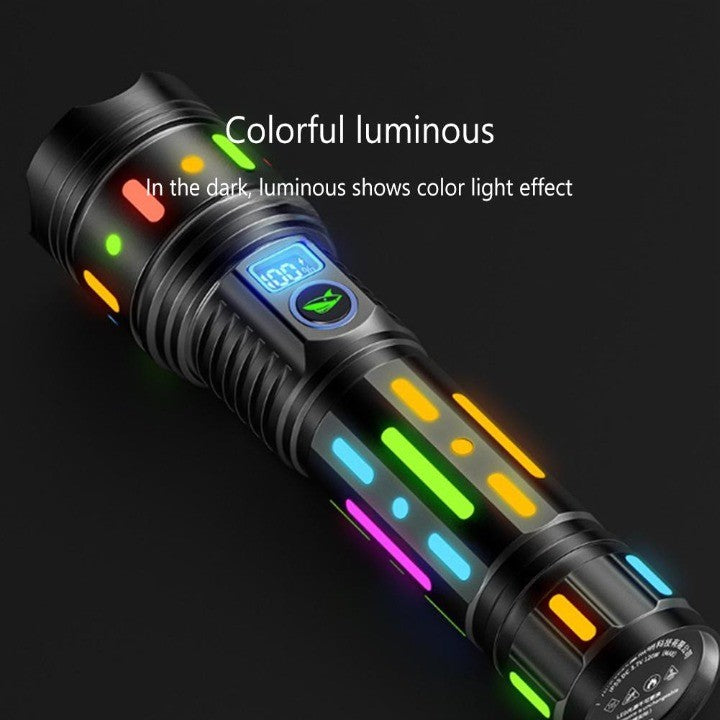 Bright Blast Extended Flashlight — Slim Compact Handheld Torch