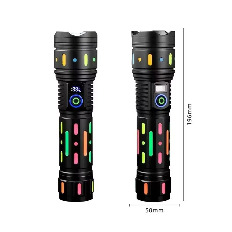 Bright Blast Extended Flashlight — Slim Compact Handheld Torch