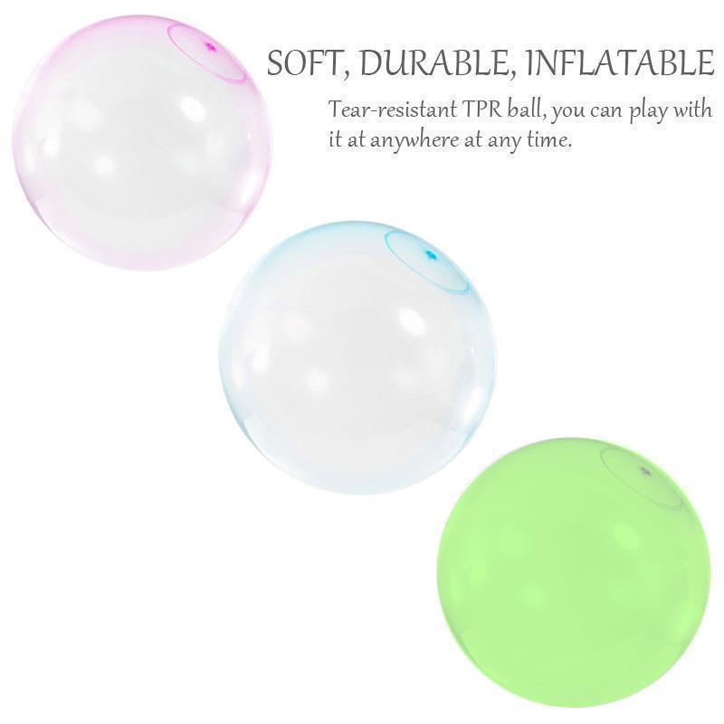 Bubble Fun Inflatable Ball — Durable, Resilient Design