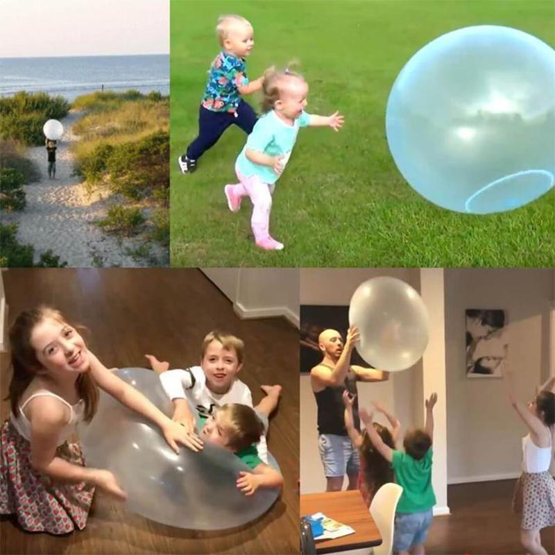 Bubble Fun Inflatable Ball — Durable, Resilient Design