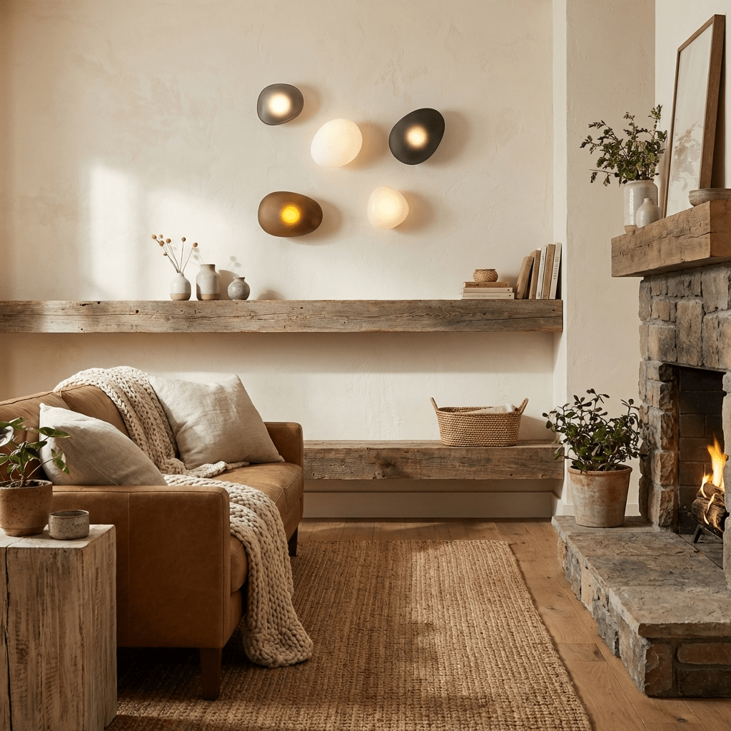 Bubble Glass Wall Sconce Dimmable Indoor Lighting With Metal Finish