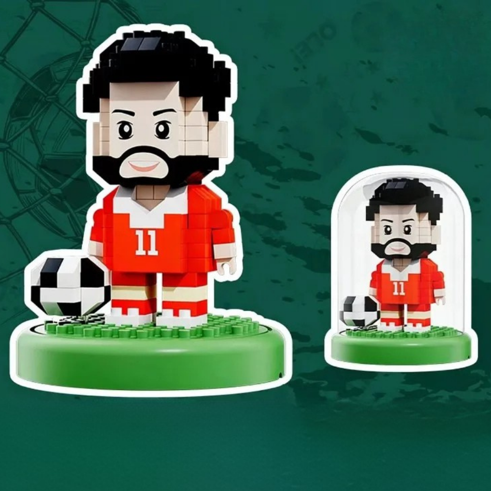 Kit de petit jouet en plastique de football de la Coupe du monde Building Blocks | Meowbutter