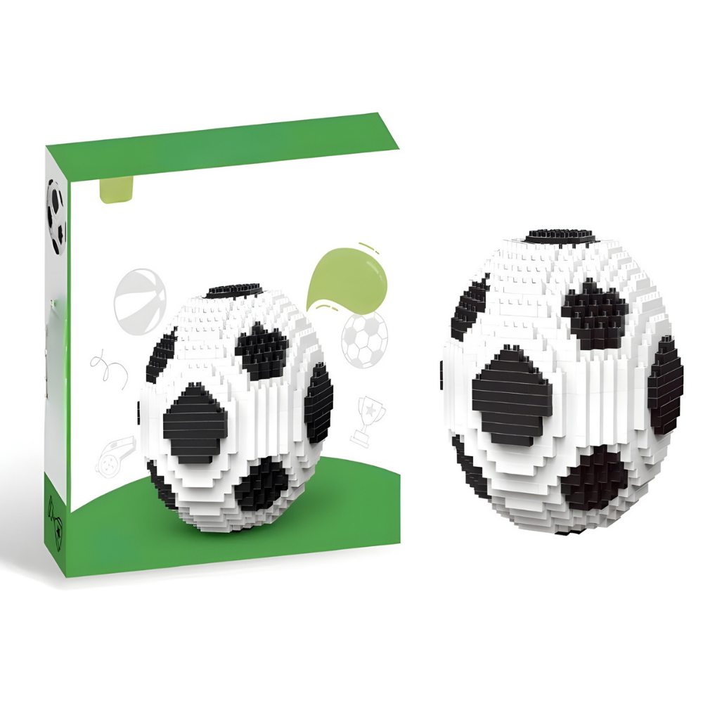 Kit de petit jouet en plastique de football de la Coupe du monde Building Blocks | Meowbutter