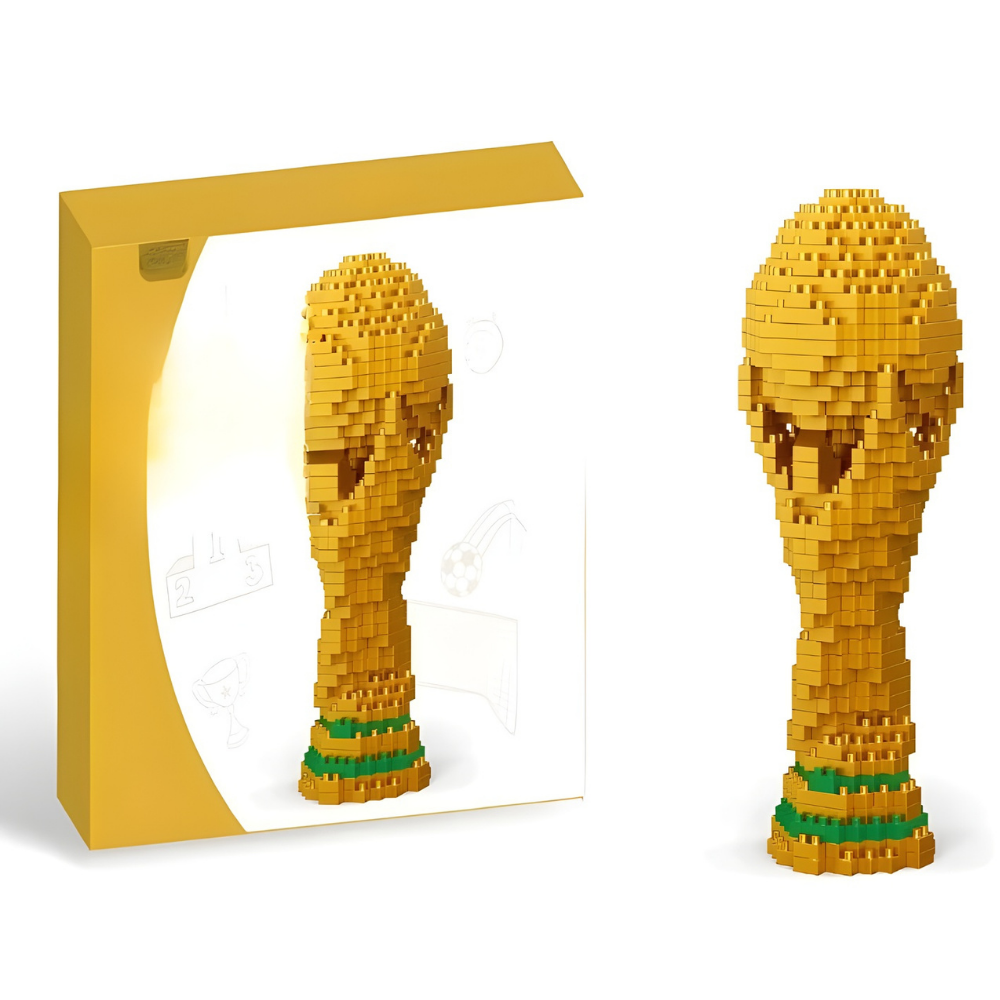 Kit de petit jouet en plastique de football de la Coupe du monde Building Blocks | Meowbutter