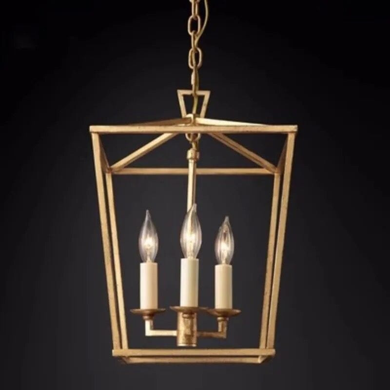 Vrimlo Retro Candle Cage Pendant
