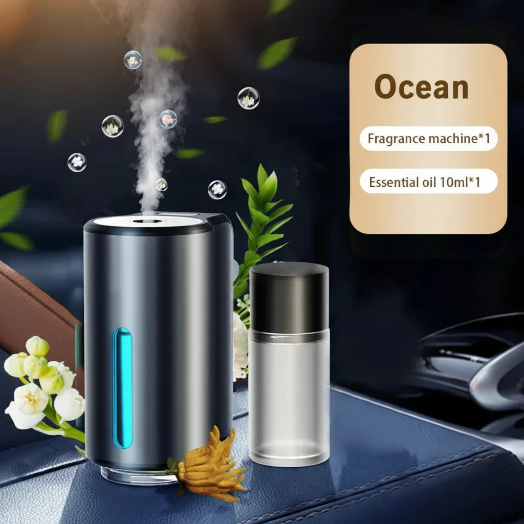 Désodorisant pour voiture avec aromathérapie, diffuseur d’huiles essentielles à clipser sur la grille d’aération | Meowbutter