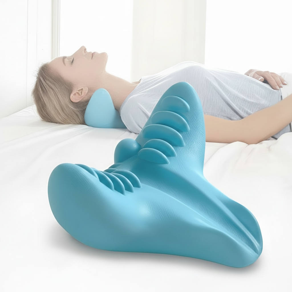 Konturformet E.V.A.-skumpute for nakken — ergonomisk støttepute