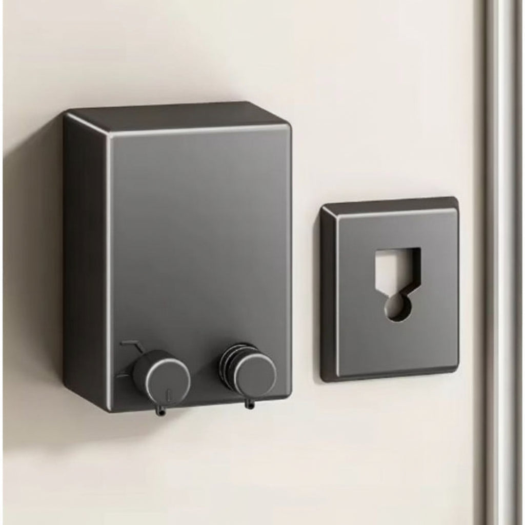Tendedero retráctil de pared — Diseño compacto plegable con resorte