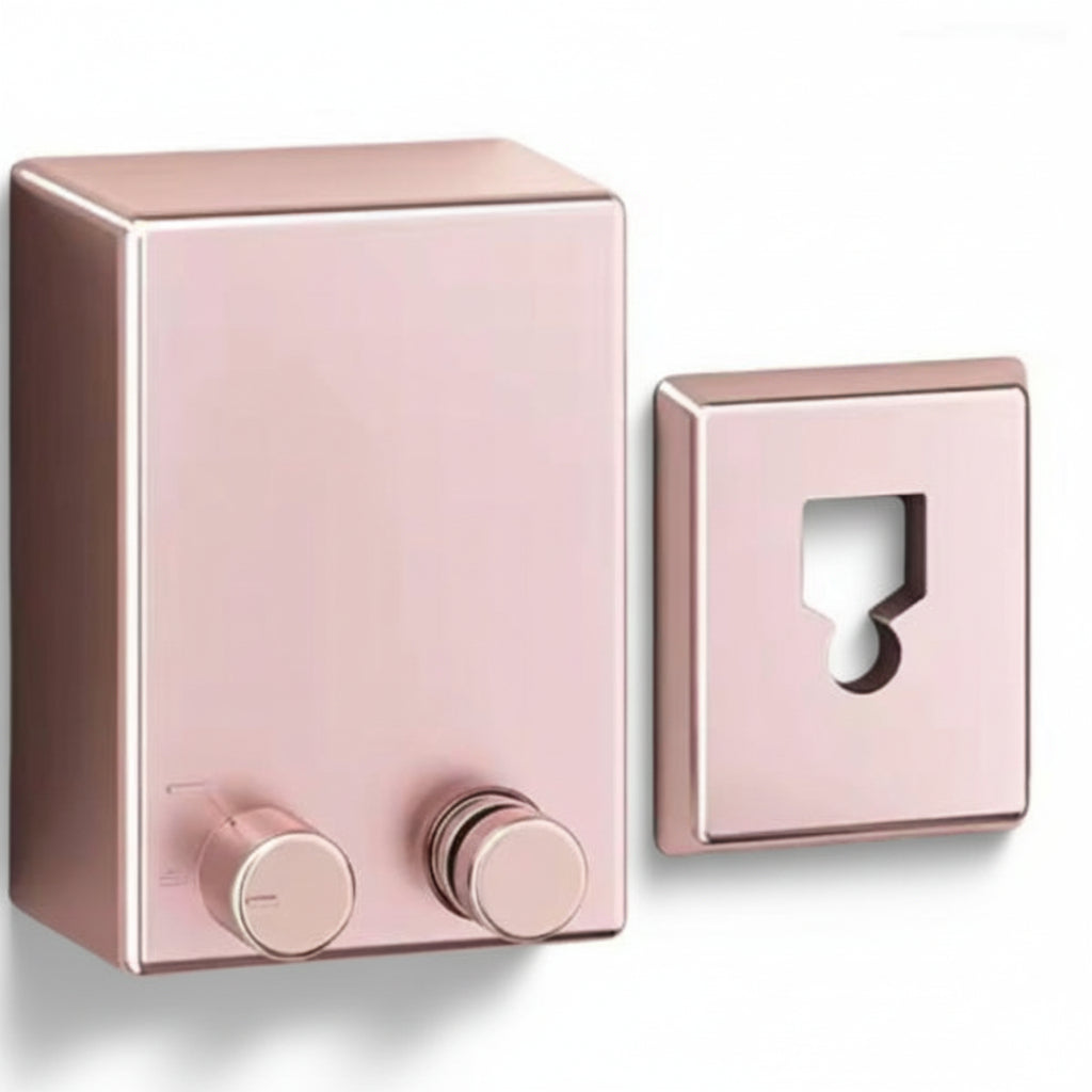 Tendedero retráctil de pared — Diseño compacto plegable con resorte