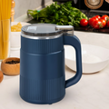 Mulino elettrico portatile per cereali — attivazione del motore con una sola pressione