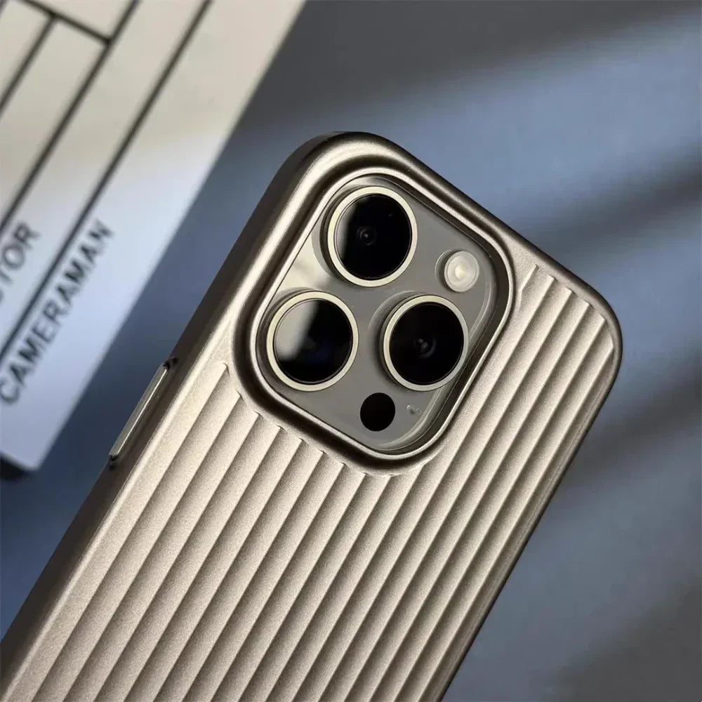Phone Case Ribbed Hard Shell Protective Cover Design | Meowbutter