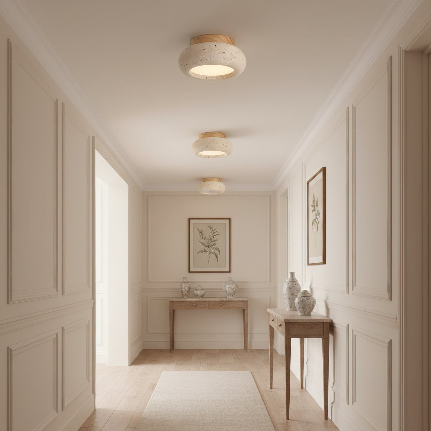 CairnsGlow Modern Flush Mount Ceiling Light