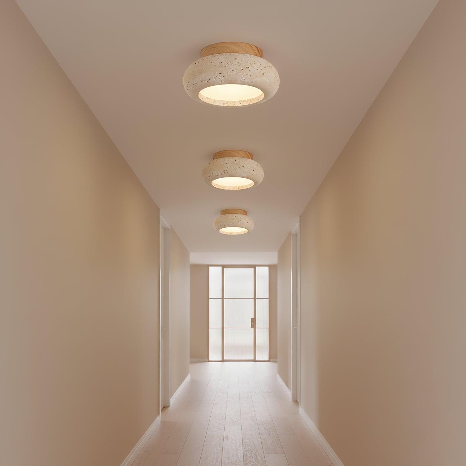 CairnsGlow Modern Flush Mount Ceiling Light