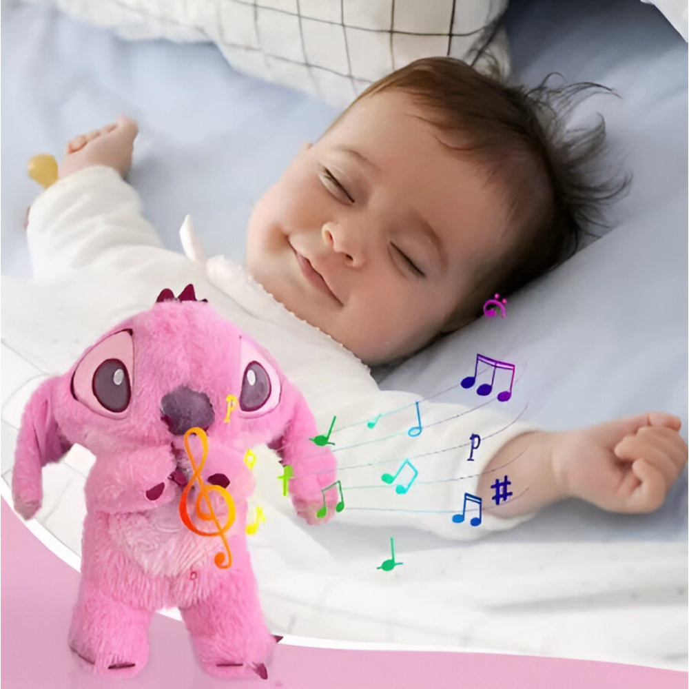 Kids Toy Plush Stuffed Animal Breathing Light Companion | Meowbutter