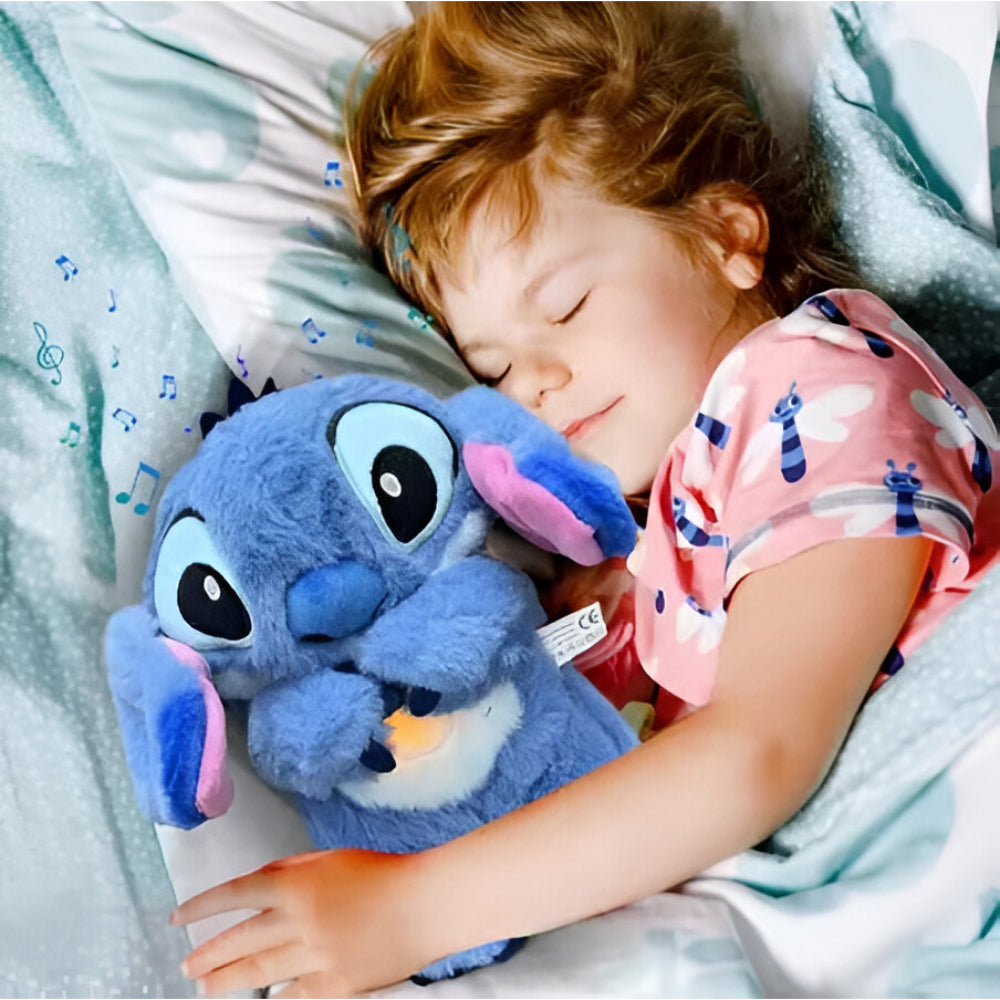 Kids Toy Plush Stuffed Animal Breathing Light Companion | Meowbutter
