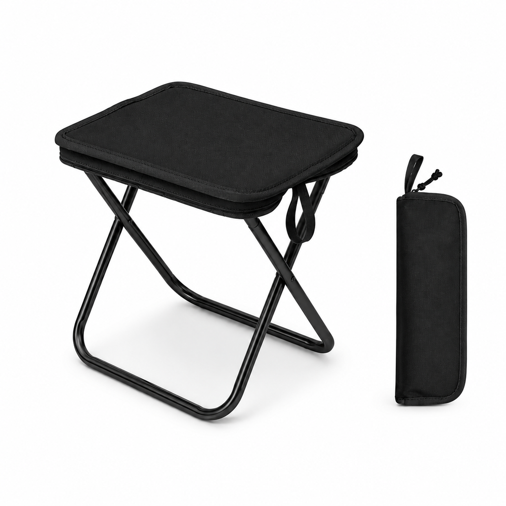 Campulux Ultralight Padded Folding Chair — Portable Travel Seat