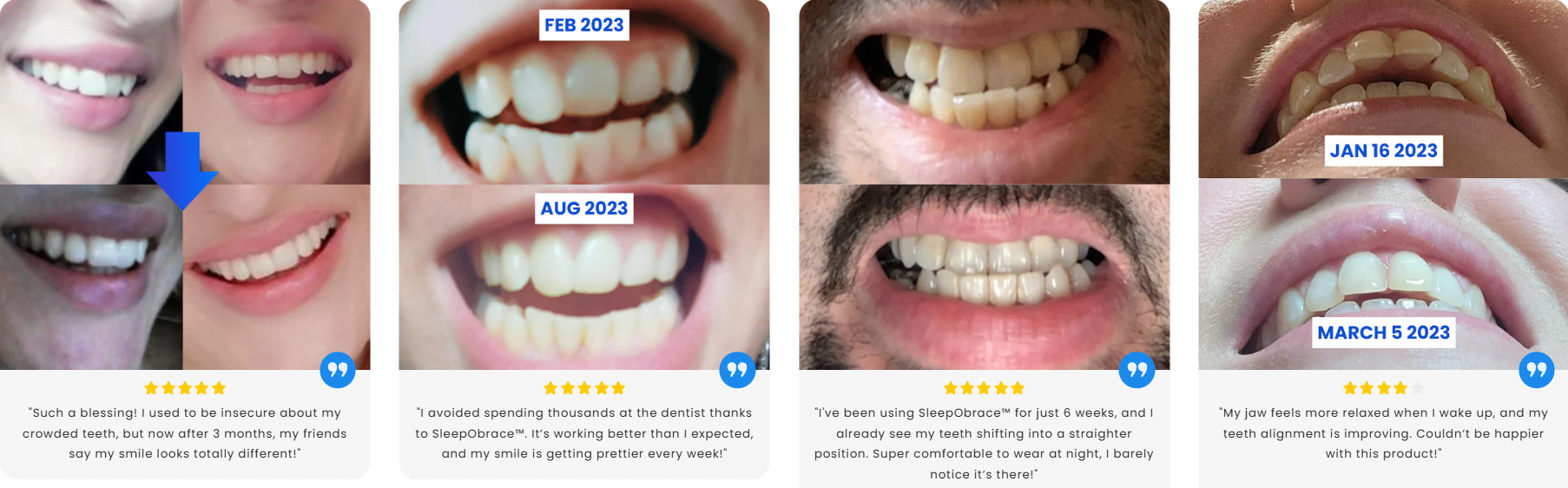 Nightly Oral Trainer for Jaw Comfort, Breathing Habits and Sleep Wellness