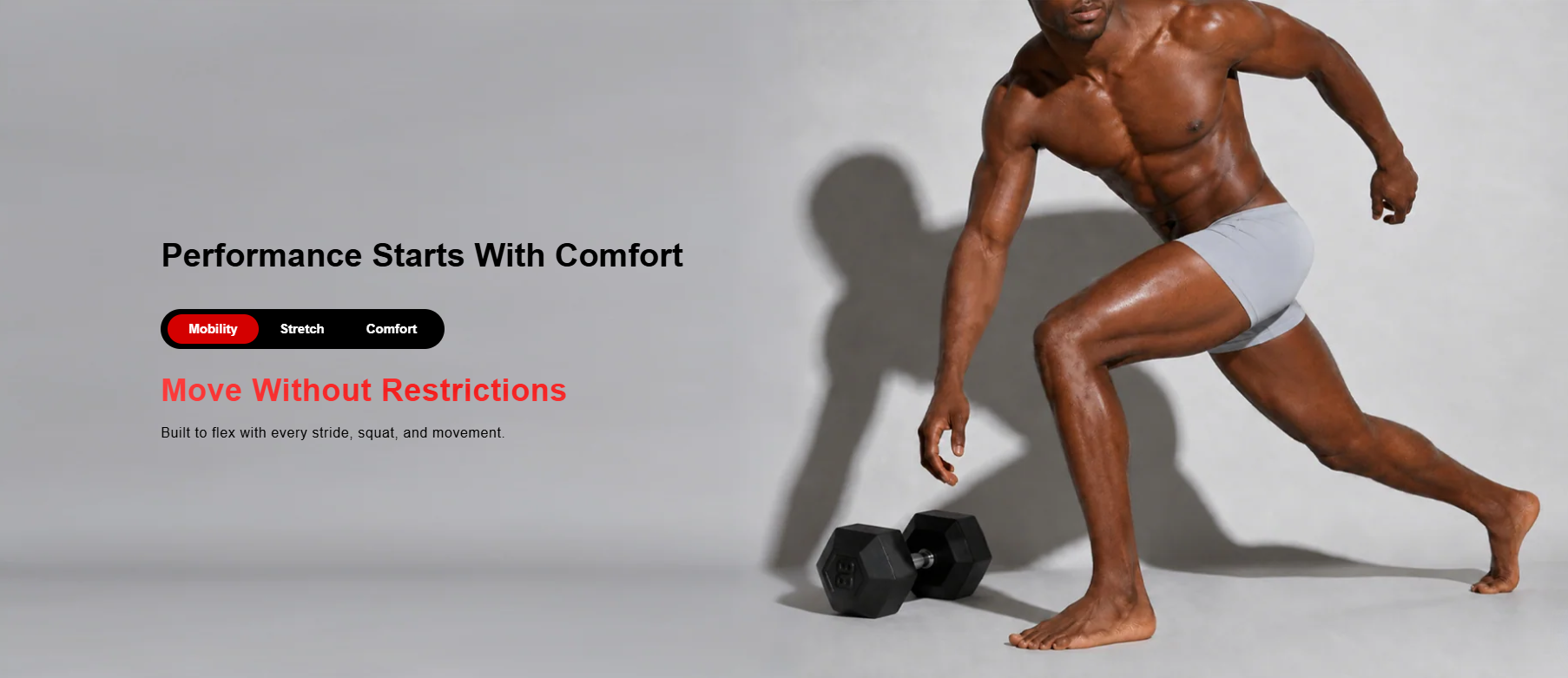 Wearable EMS Brief for Glute Activation, Lower-Body Comfort and Daily Recovery
