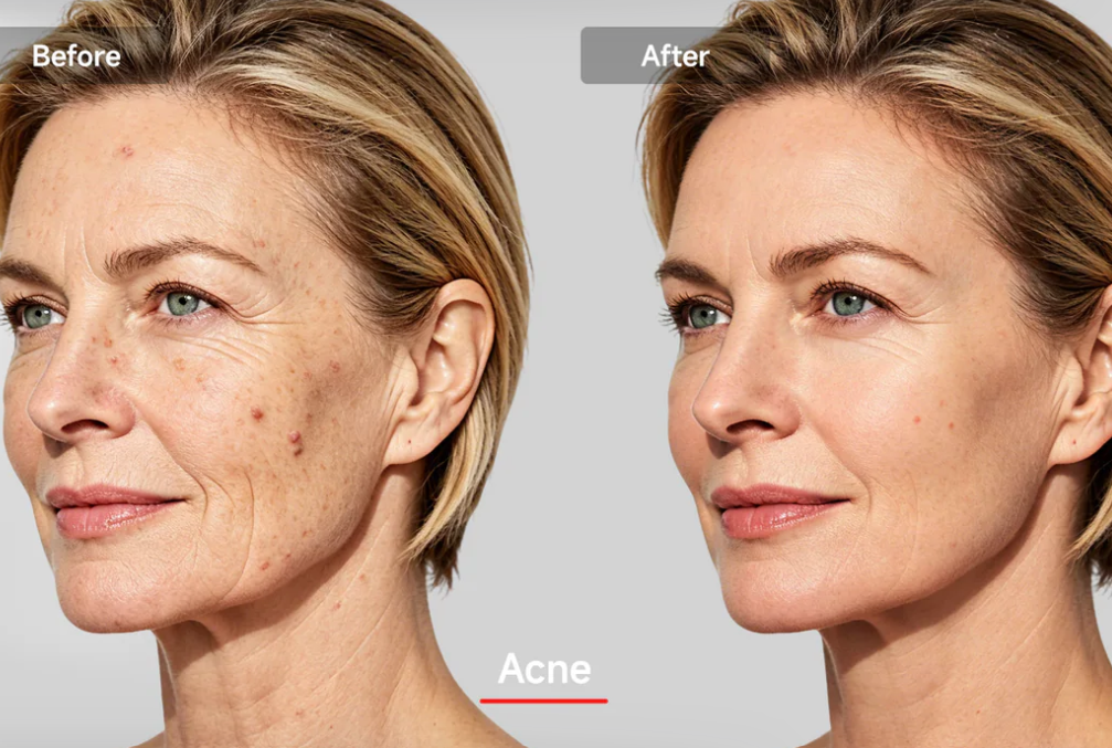 Wearable LED Therapy Mask for Fine Lines, Blemishes and Daily Radiance