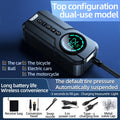 CarBoost Digital Tire Inflator — Integrated LED Light, Direct Pressure Gauge