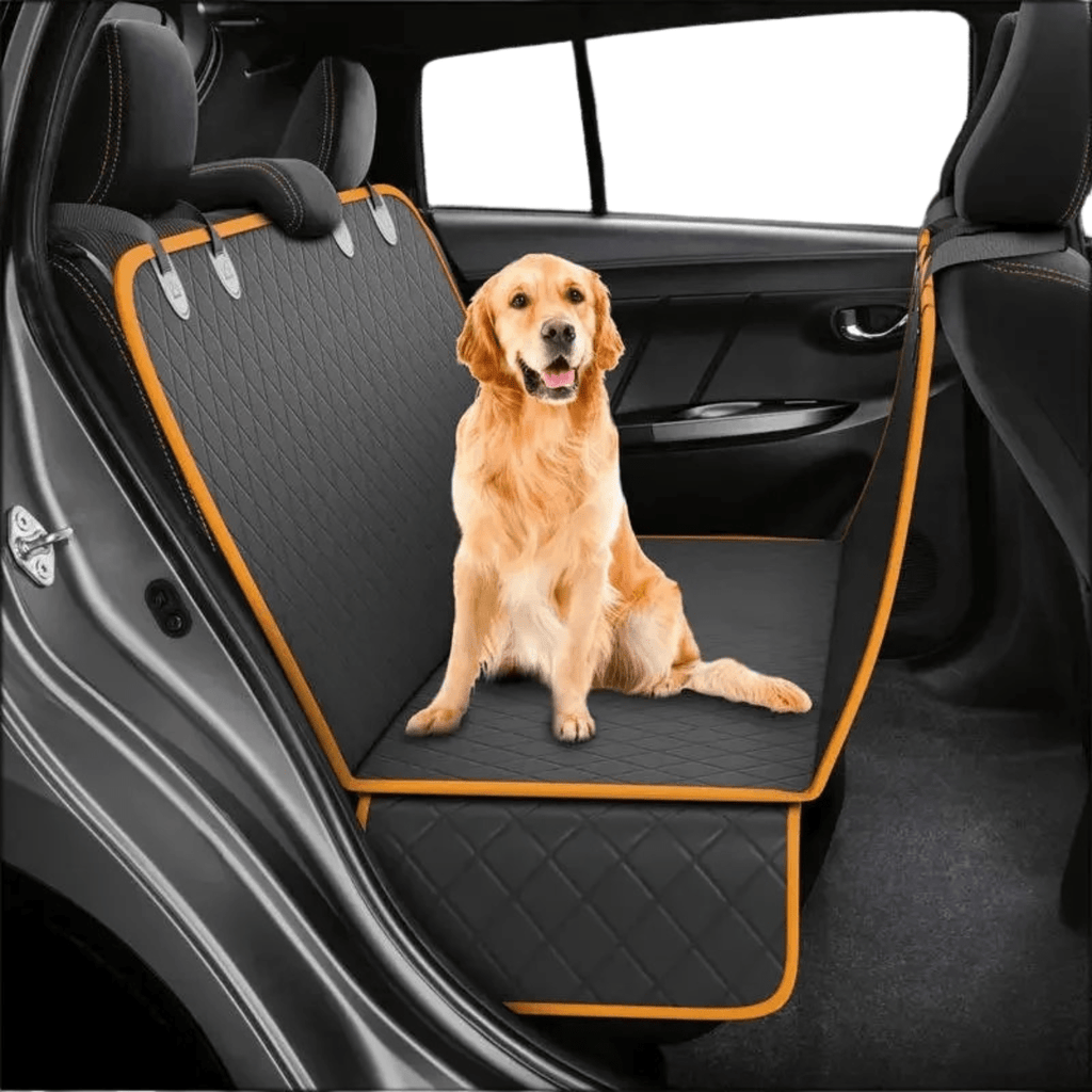CarCompanion Waterproof Dog Seat Cover, Non Slip Design, Dirt & Claws Barrier