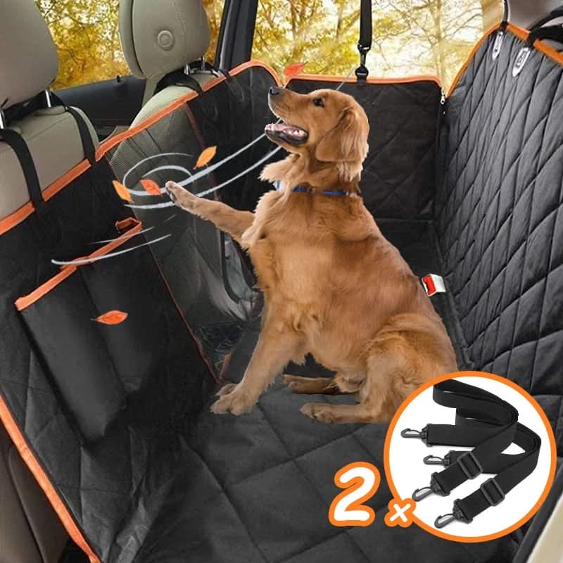 CarCompanion Waterproof Dog Seat Cover, Non Slip Design, Dirt & Claws Barrier