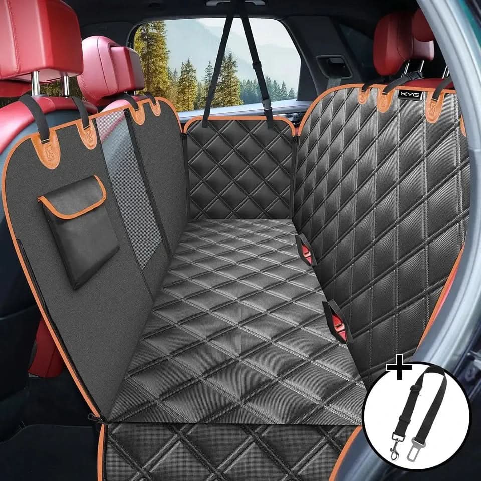CarCompanion Waterproof Dog Seat Cover, Non Slip Design, Dirt & Claws Barrier