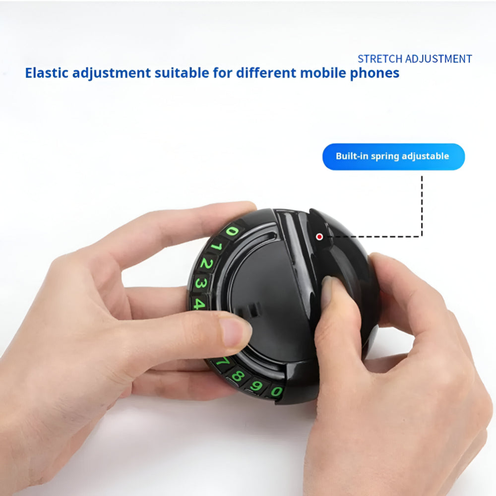 Bilh mobilholder til instrumentbræt med skridsikker måtte | Meowbutter
