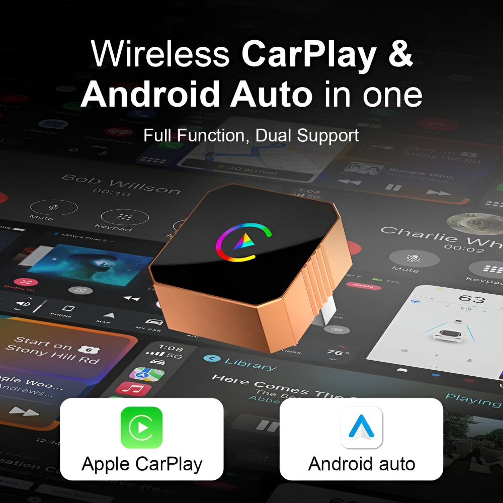 Adaptateur CarPlay sans fil Mini USB, dispositif de connectivité automobile | Meowbutter
