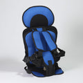 Portable Kids Booster Car Seat — Adjustable Five-Point Travel Harness, Narrow Frame