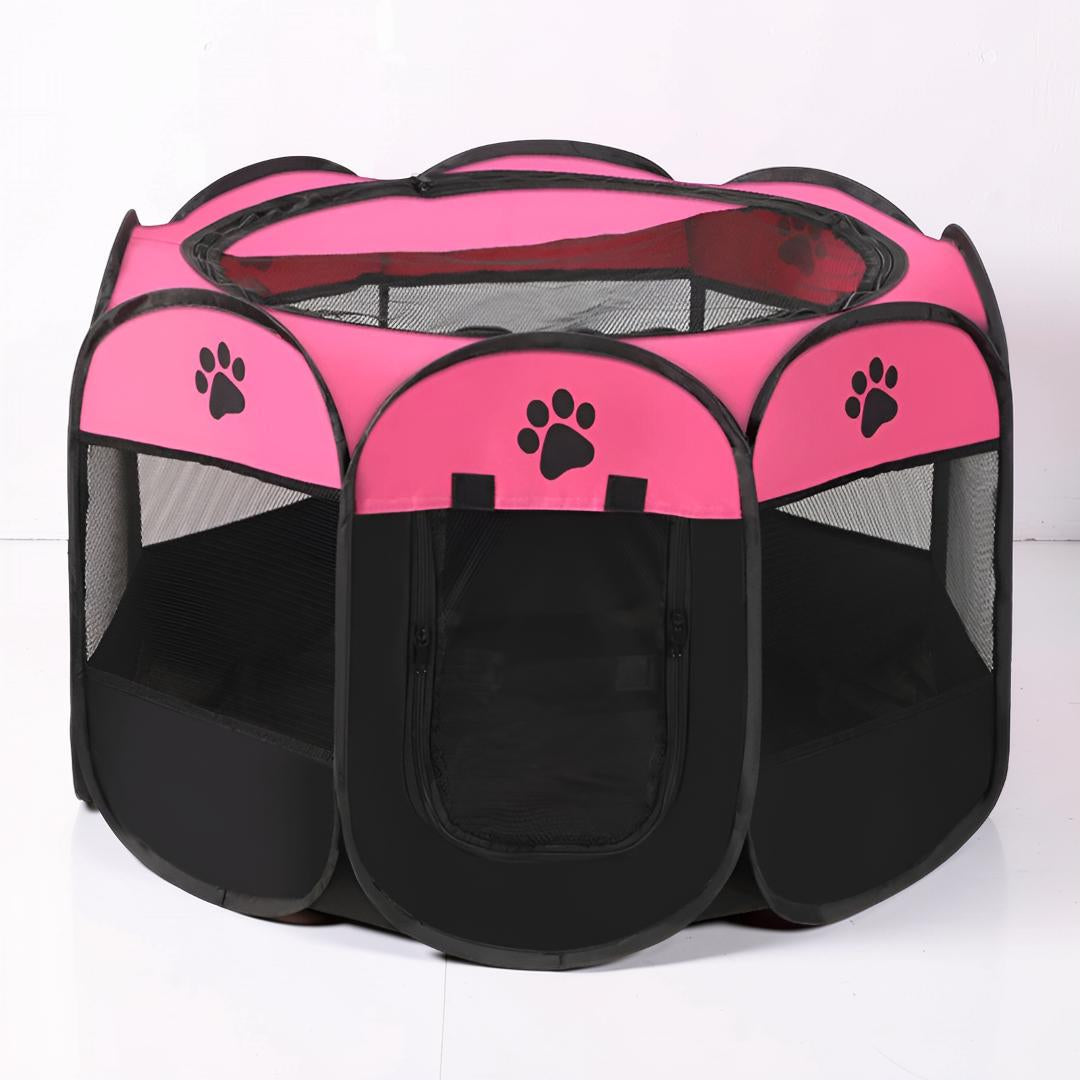 Recinto per Gatti Pieghevole in Rete Tenda Portatile per Animali Domestici | Meowbutter