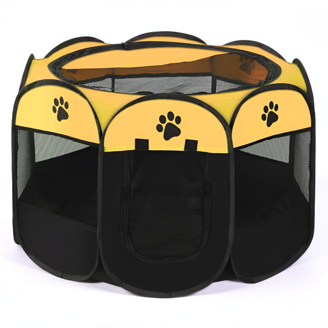 Recinto per Gatti Pieghevole in Rete Tenda Portatile per Animali Domestici | Meowbutter