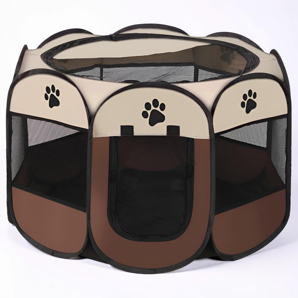 Recinto per Gatti Pieghevole in Rete Tenda Portatile per Animali Domestici | Meowbutter