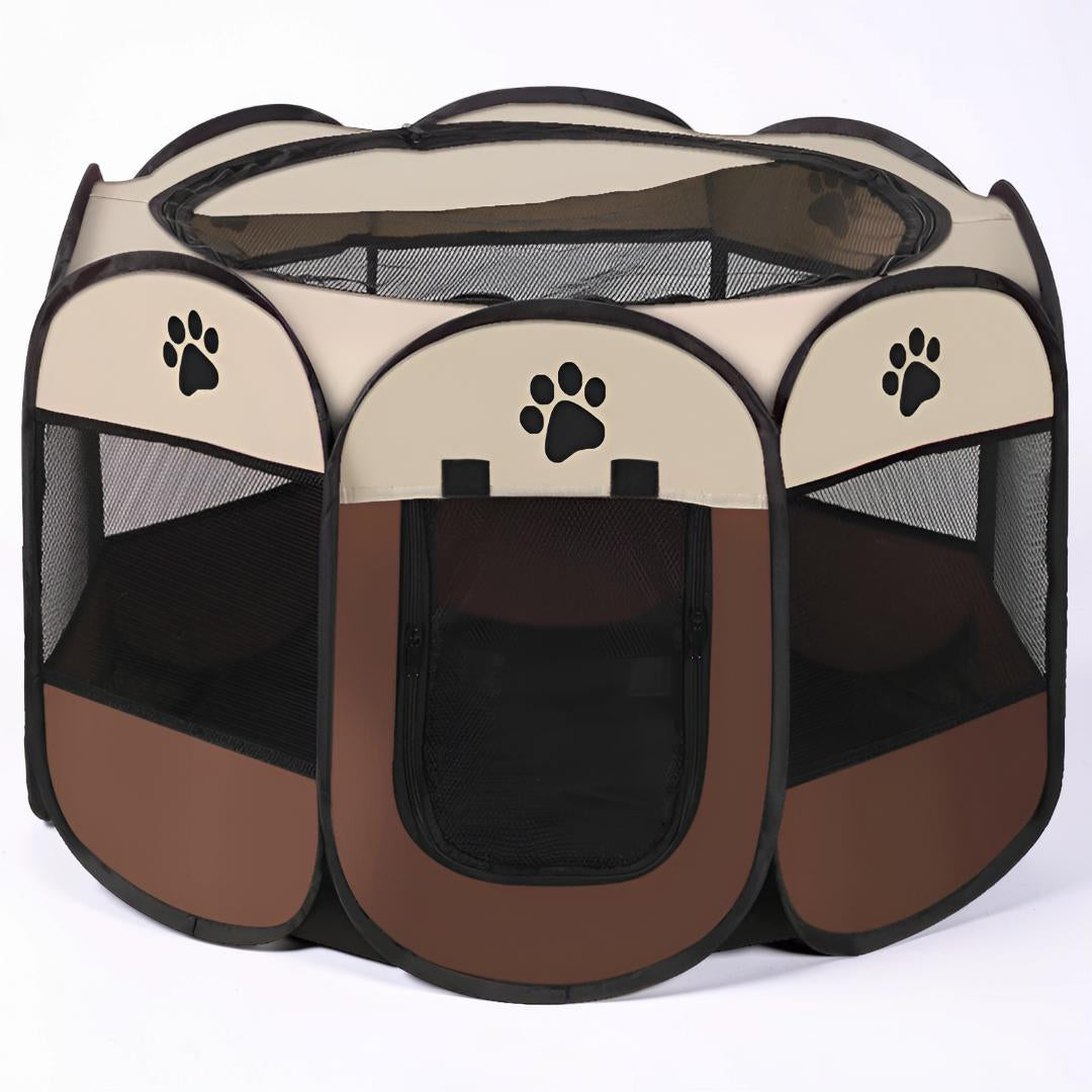 Recinto per Gatti Pieghevole in Rete Tenda Portatile per Animali Domestici | Meowbutter