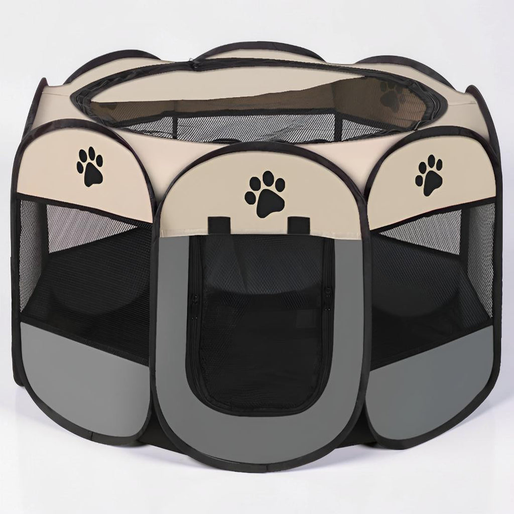 Recinto per Gatti Pieghevole in Rete Tenda Portatile per Animali Domestici | Meowbutter