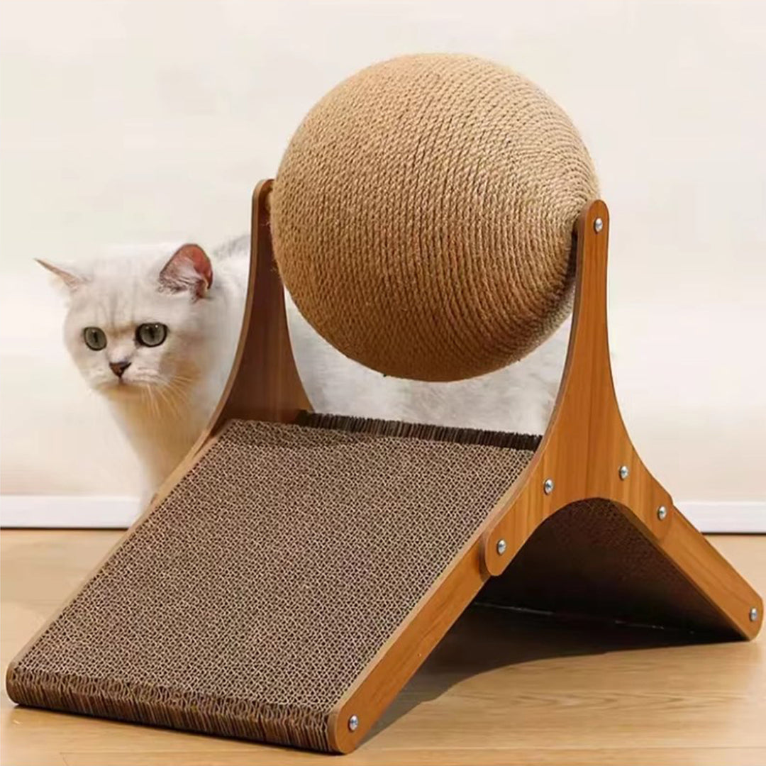 Gioco Interattivo da Arrampicata con Pallina per Gatti | Meowbutter