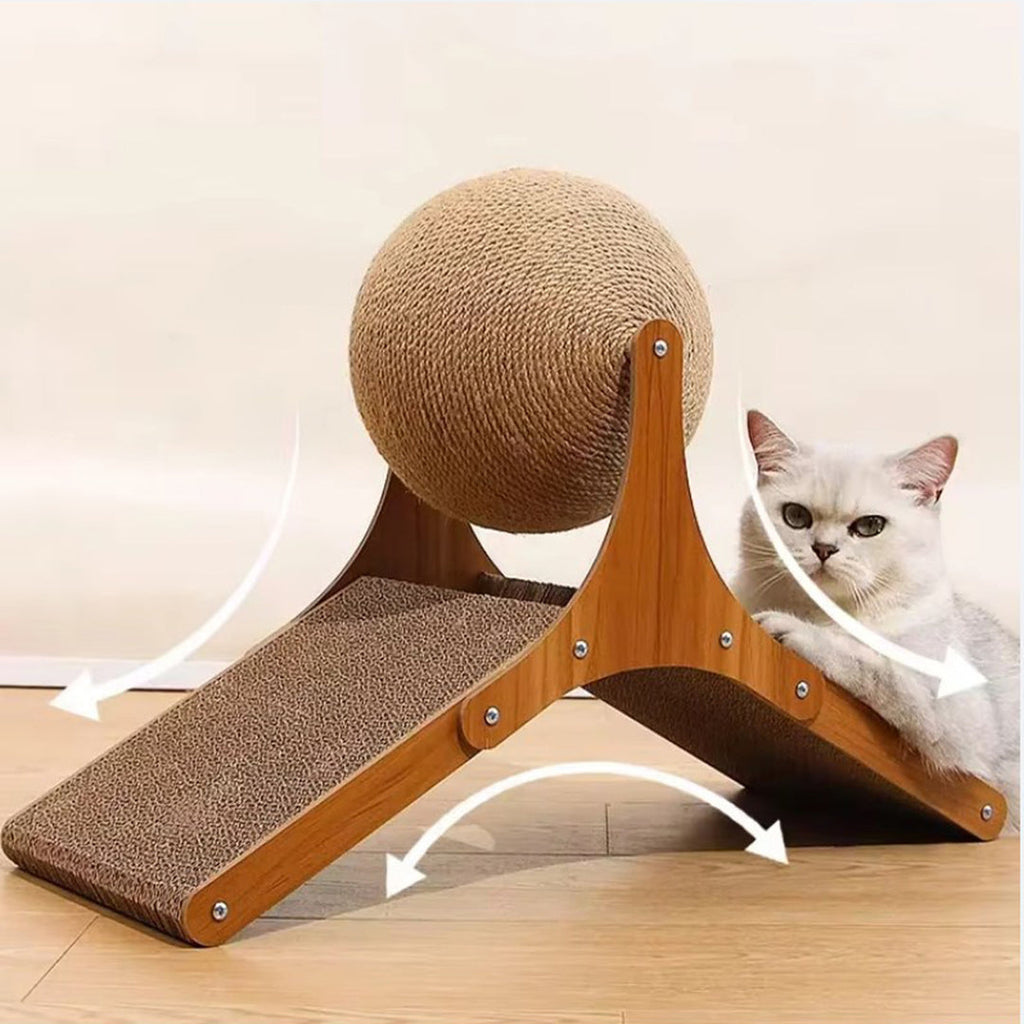 Gioco Interattivo da Arrampicata con Pallina per Gatti | Meowbutter