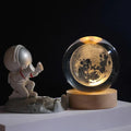 CelestialGlow éjszakai gömb — 3D-s űrgravírozások, 3.15 x 2.36 hüvelyk