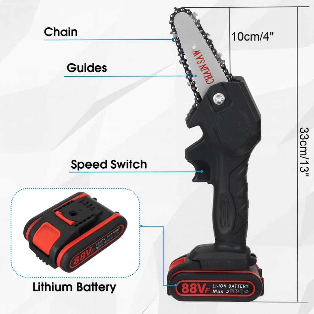 Chainsaw Cordless Mini Pruning Cutter Tool | Meowbutter