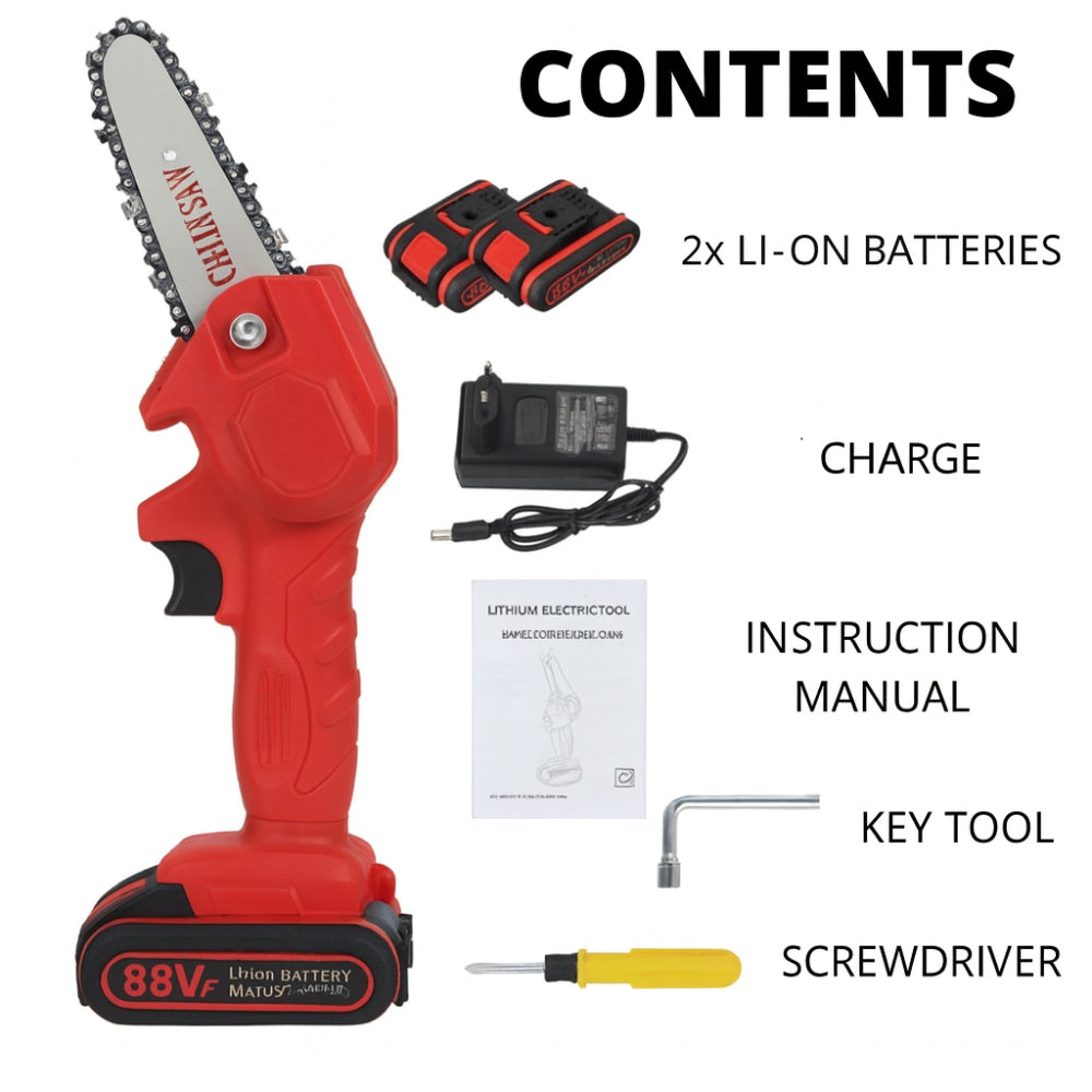 Chainsaw Cordless Mini Pruning Cutter Tool | Meowbutter