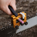 Guide de précision avec pince pour affûteuse de chaîne et meuleuse de chaîne | Meowbutter