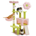 Charming Collection Flower Design Multi-Level Cat Tree — Scratching Posts & Elevated Platforms