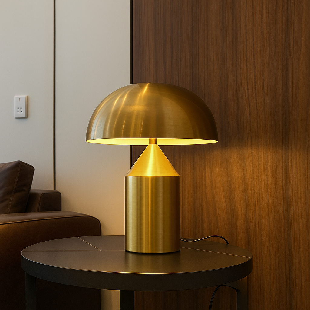 Aveline Modern Metal Table Lamp With Artistic Elegance