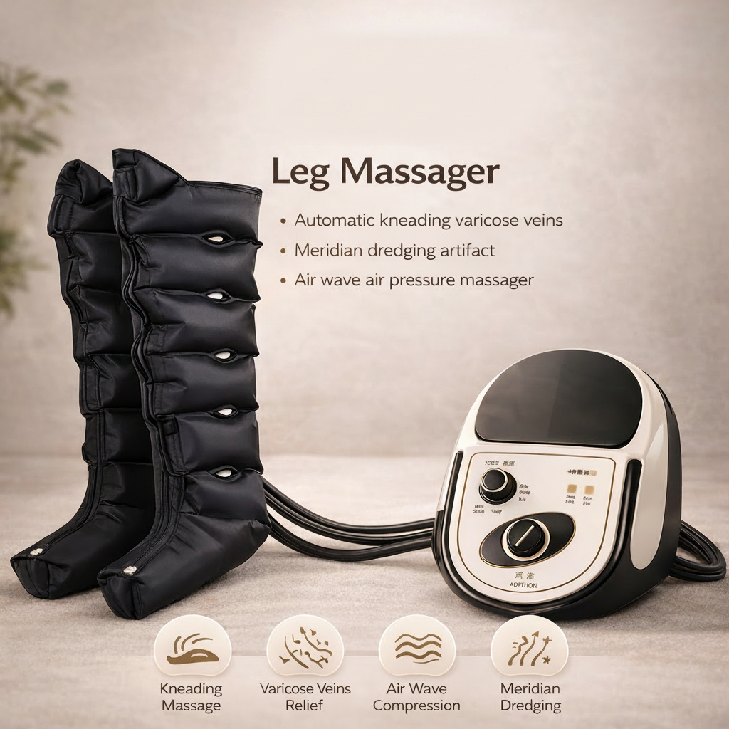 Slip In, Settle Down – Air Compression Leg Massager for Quiet Afternoons